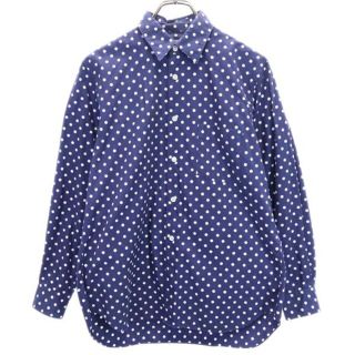 新品レア！H&M×コムデギャルソンのドット柄シャツ36