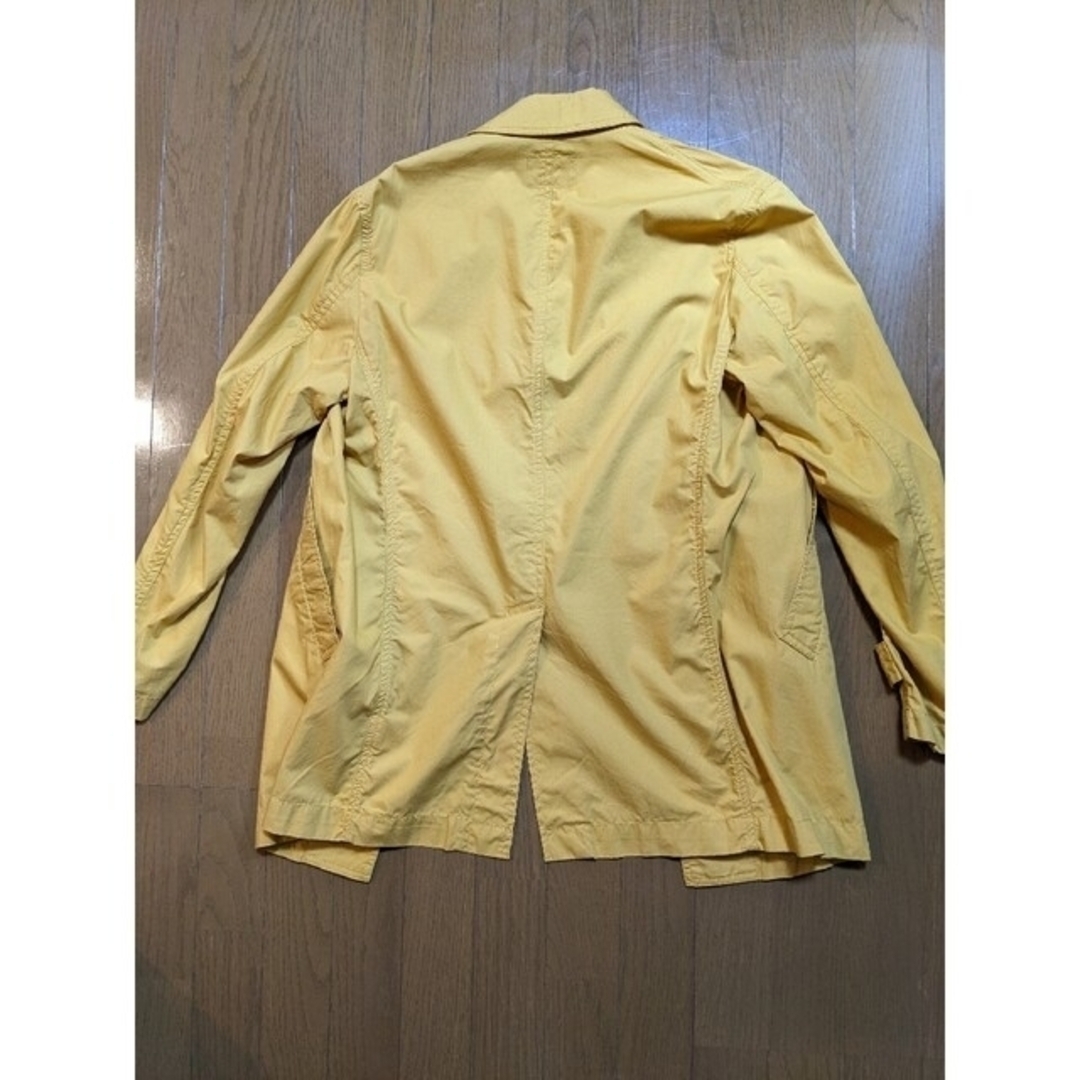 UNION STATION ステンカラーコート レインコート サイズ3 イエロー メンズのジャケット/アウター(ステンカラーコート)の商品写真