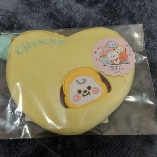 ボウダンショウネンダン(防弾少年団(BTS))のBT21 ハートポーチ　チョコレート入り　チミー(アイドルグッズ)