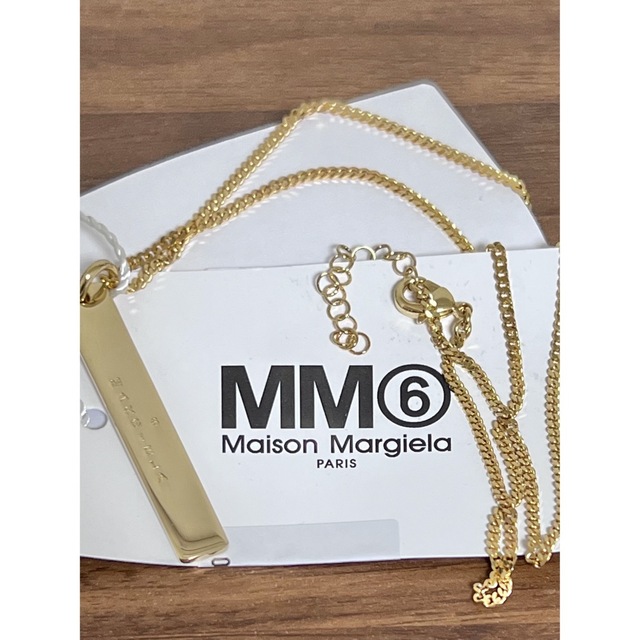 ついに入荷 新品 MM6 メゾンマルジェラ ネックレス シルバー