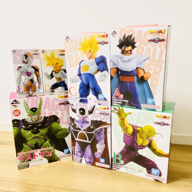 フィギュア新品未開封 一番くじ ドラゴンボール ABCDEF ラストワン 7点