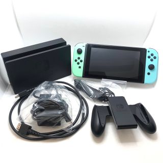 ニンテンドウ(任天堂)の美品　Nintendo Switch 本体　箱無　HAC-001[01]  YS(家庭用ゲーム機本体)