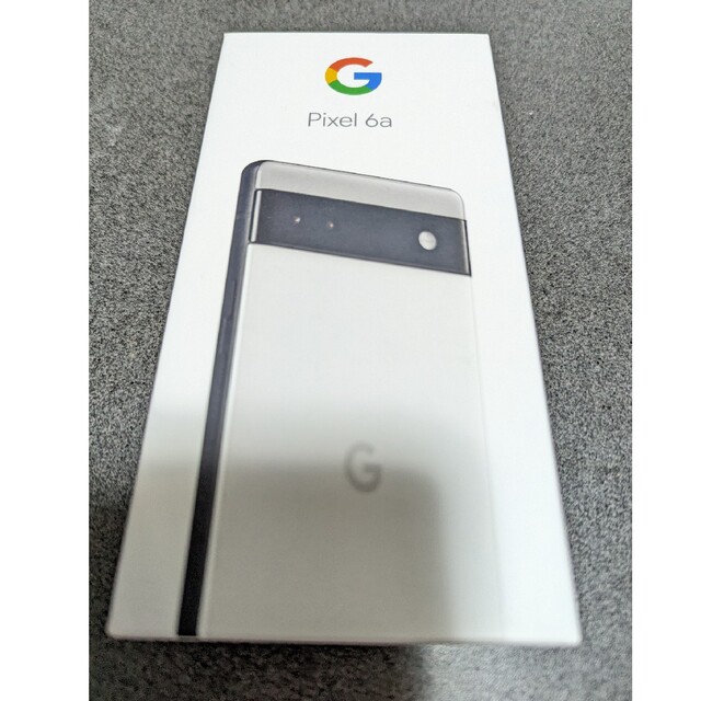 Google Pixel 6a 128GB Charcoal チャコール スマホ/家電/カメラのスマートフォン/携帯電話(スマートフォン本体)の商品写真