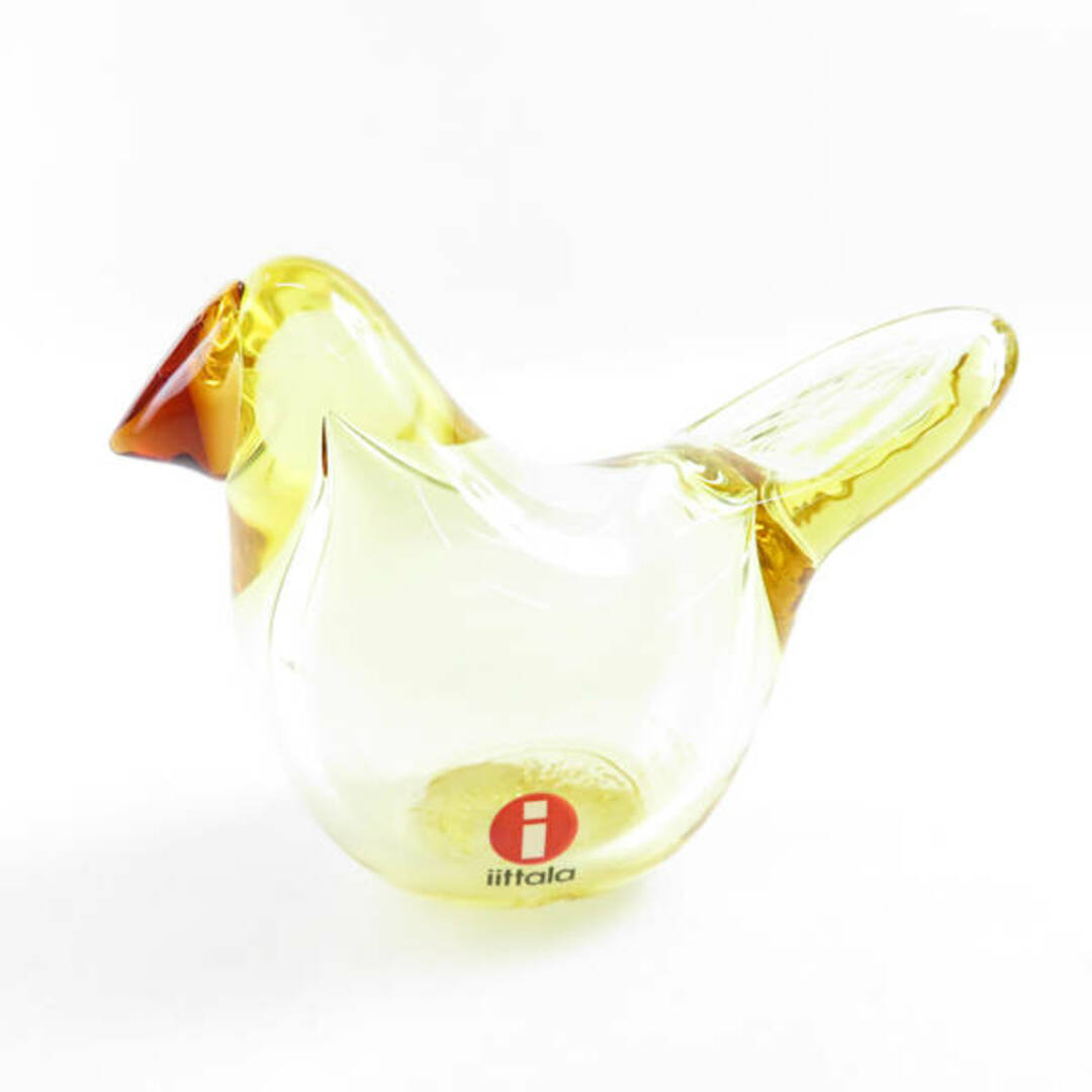 iittala(イッタラ)の未使用 iittala イッタラ Birds by Toikka（バード バイ トイッカ） シエッポ レモン・コッパー 1点 無鉛ガラス 北欧 フィンランド インテリア オブジェ SU3579D  インテリア/住まい/日用品のインテリア小物(置物)の商品写真