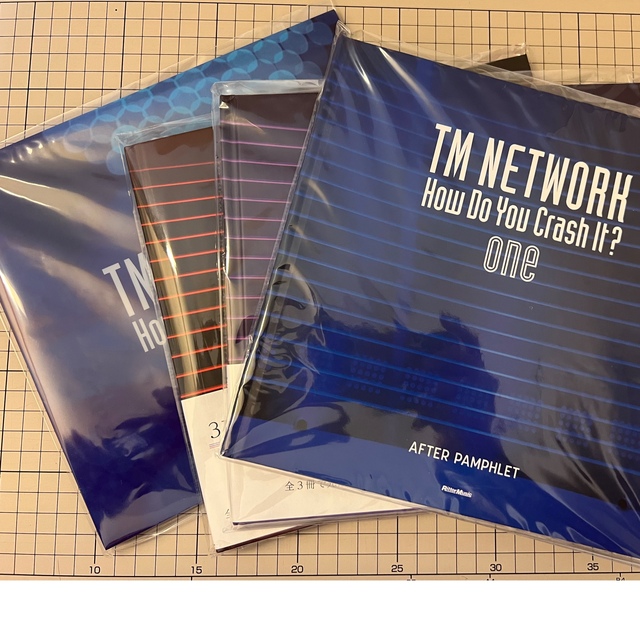 TM NETWORK アフターパンフ3冊&ケース