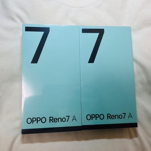 oppo reno7 a ブルー２台