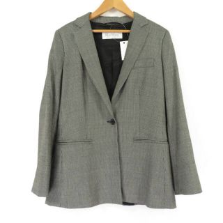 マックスマーラ(Max Mara)の美品 MAXMARA マックスマーラ ジャケット 38 S ウール シルク他 テーラード 白タグ レディース AC1100B1 (ロングコート)