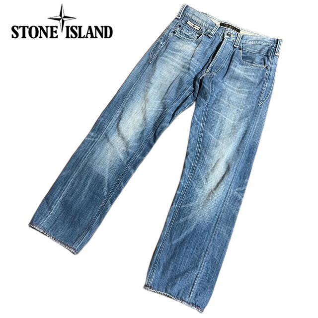 STONE ISLAND - 【良品】ストーンアイランドヴィンテージデニムパンツ　サイズS