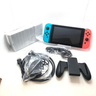 ニンテンドウ(任天堂)の美品　Nintendo Switch 本体　箱無　HAC-001[01]  YS(家庭用ゲーム機本体)