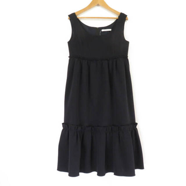美品 FOXEY NEW YORK フォクシー 39852 ワンピース ネイビー 38 S トリアセテート 他 ノースリーブ レディース AM3864A58 | フリマアプリ ラクマ