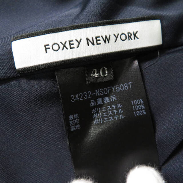 FOXEY NEWYORK シフォン ワンピースサイズ40