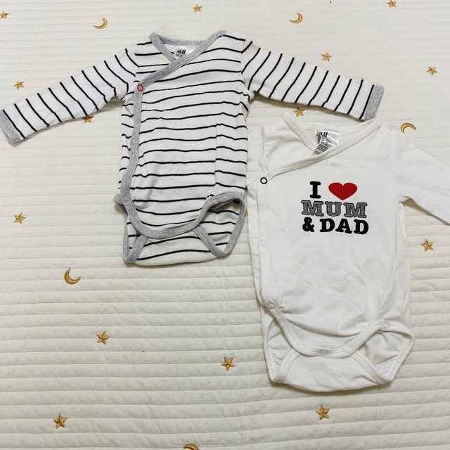 H&M ロンパース キッズ/ベビー/マタニティのキッズ服男の子用(90cm~)(下着)の商品写真