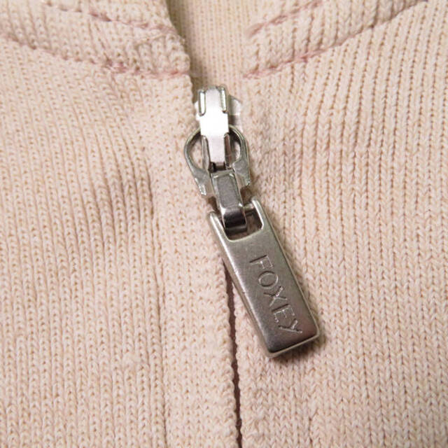 FOXEY - 美品 FOXEY NEW YORK フォクシー レディライク 31694 ジップ