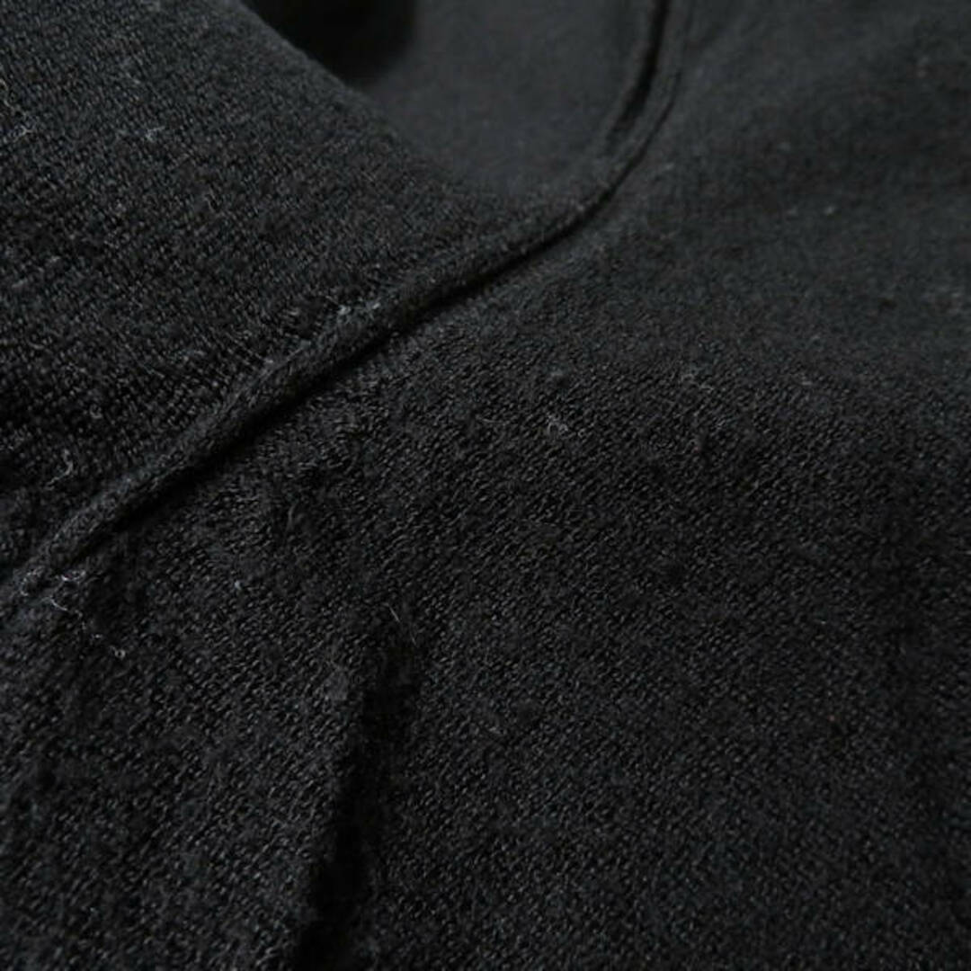 CARVEN(カルヴェン)の美品 CARVEN カルヴェン ニットカーディガン ブラック系 M レーヨン他 半袖 レディース AY2973A58  レディースのトップス(カーディガン)の商品写真
