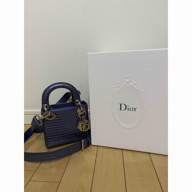 Christian Dior(クリスチャンディオール)のDiorクリスチャンディオール　レディディオール　マイクロミニ レディースのバッグ(その他)の商品写真