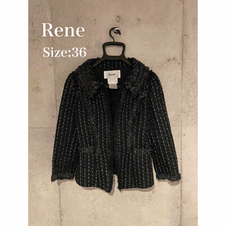 ルネ(René)のRene ツイード　セットアップ　36(スーツ)