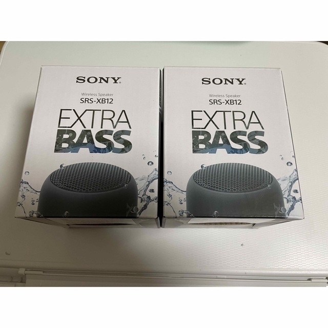 まさまさ様専用】新品 SONY SRS-XB12 2個セット 最新最全の 8060円