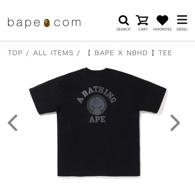新着商品 NEIGHBORHOOD BAPE NBHD L S TEE XXLサイズ aid-umeda.com