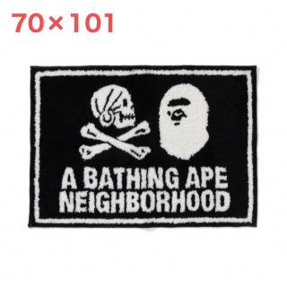 アベイシングエイプ(A BATHING APE)の BAPE X NBHD RUG MAT(ラグ)