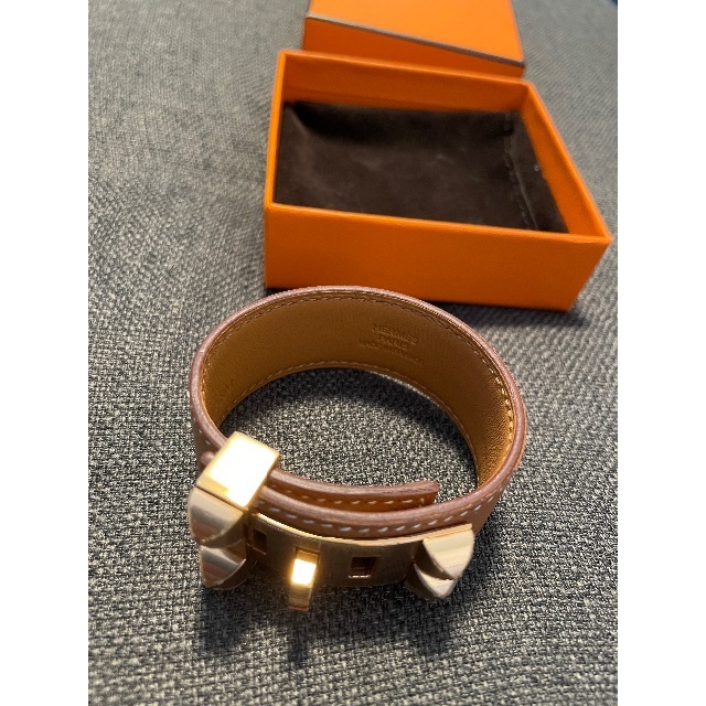 Hermes - HERMESエルメスコリエドシアン24ゴールド×ピンクゴールド