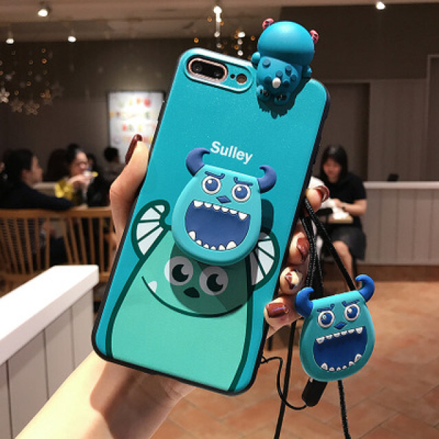 大人気！ モンスターズインク サリー iPhoneケース3点セット 可愛い スマホ/家電/カメラのスマホアクセサリー(iPhoneケース)の商品写真
