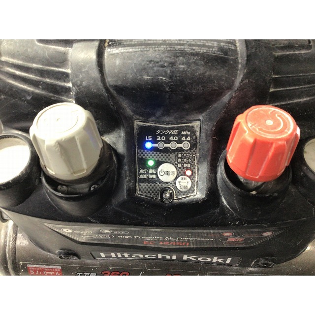 ☆中古品☆HITACHI 日立工機 常圧/高圧 エアコンプレッサー ☆中古品☆HITACHI 日立工機 常圧/高圧 エアコンプレッサー