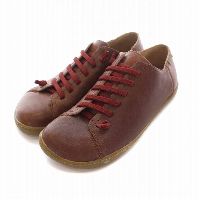 CAMPER(カンペール)のカンペール Peu Cami カジュアルシューズ レザー 40 25.5cm 茶 メンズの靴/シューズ(その他)の商品写真