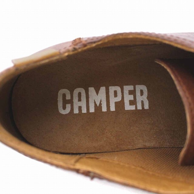 CAMPER(カンペール)のカンペール Peu Cami カジュアルシューズ レザー 40 25.5cm 茶 メンズの靴/シューズ(その他)の商品写真