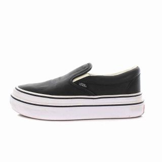 ヴァンズ(VANS)のVANS Comfy CUSH スリッポン スニーカー 24.5cm 黒(スニーカー)