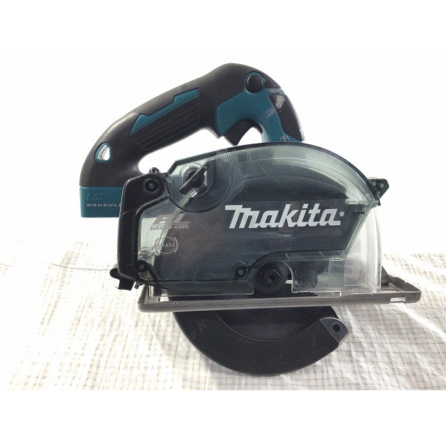 ☆比較的綺麗です☆makita マキタ 18V 充電式チップソーカッタ CS553DRGX バッテリー2個(18V 6.0Ah) 充電器 ケース付き 65103