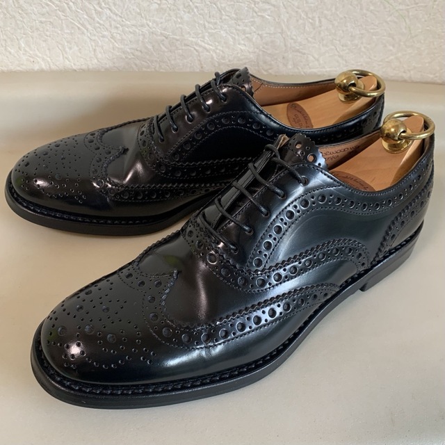 saki様専用】◇美品◇ Church's BURWOOD ウイングチップ 大人の上質