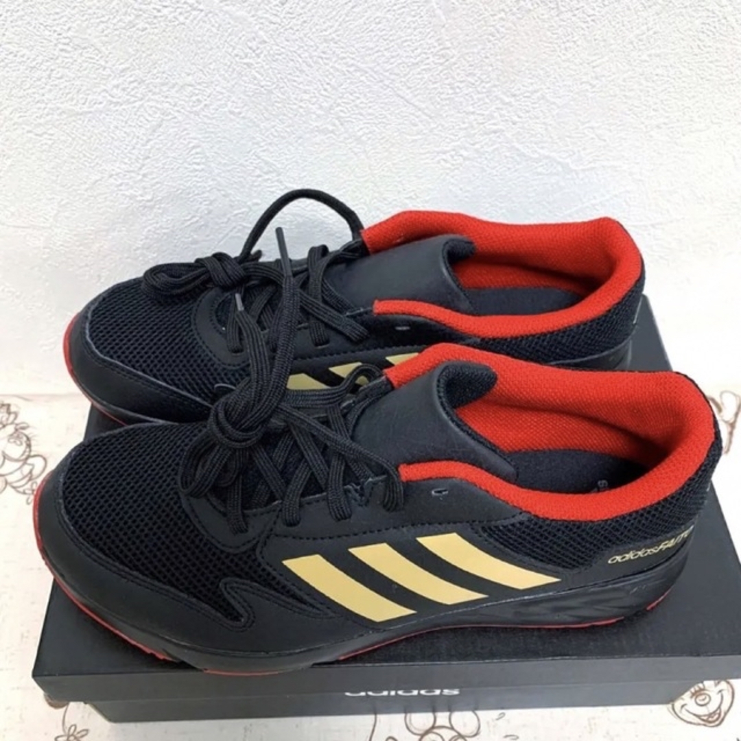 adidas(アディダス)の【未使用】adidas アディダス ◆スニーカー　ランニングシューズ　ブラック メンズの靴/シューズ(スニーカー)の商品写真