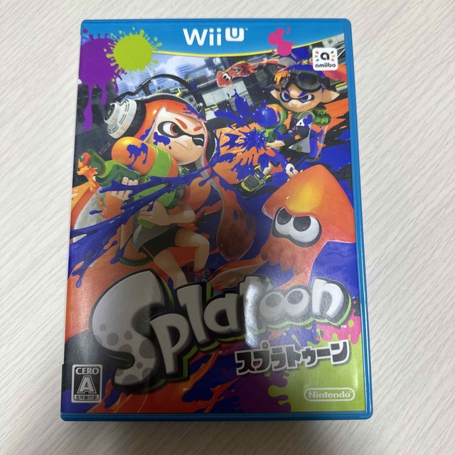 Wii U(ウィーユー)のかとう様専用 お値下げ Splatoon（スプラトゥーン） Wii U エンタメ/ホビーのゲームソフト/ゲーム機本体(家庭用ゲームソフト)の商品写真