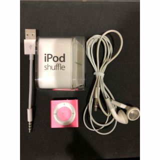 アイポッド(iPod)のiPod shuffle  アイポット　シャッフル　レッド(ポータブルプレーヤー)