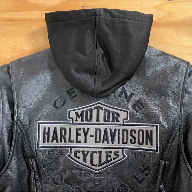 くつろぎカフェタイム 超美品☆Harley-Davidsonレディース レザー