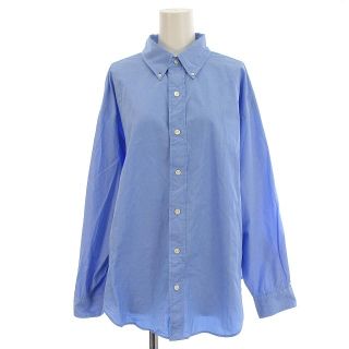 シンゾーン(Shinzone)のシンゾーン Shinzone シャツ DADDY SHIRT  水色 サックス(シャツ/ブラウス(長袖/七分))