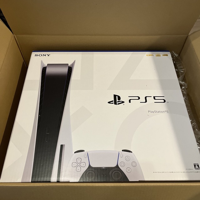 PlayStation(プレイステーション)のプレイステーション5 PS5 CFI-1200A01 エンタメ/ホビーのゲームソフト/ゲーム機本体(家庭用ゲーム機本体)の商品写真