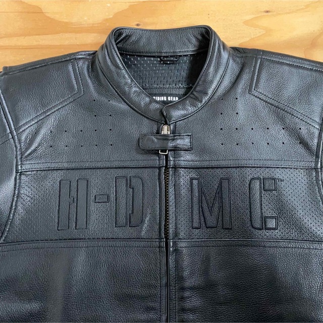 定価6万☆未使用☆ハーレー レザージャケット ブラック/M(XL相当)