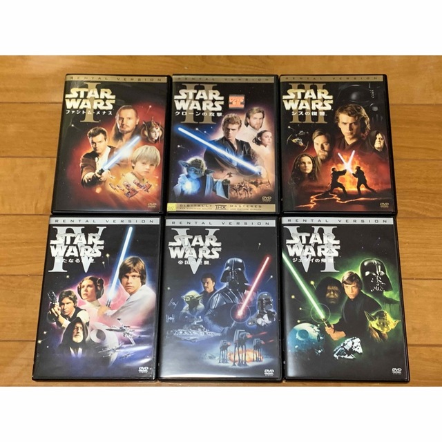 【送料無料】スター・ウォーズ シリーズ　DVD 11点セット 全巻セット