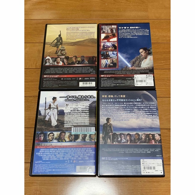 送料込み❢DVDスターウォーズ7本セット