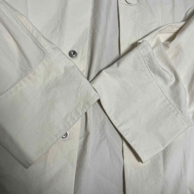Jil Sander(ジルサンダー)の美品　ジルサンダー　フーディシャツ　シャツ メンズのトップス(シャツ)の商品写真
