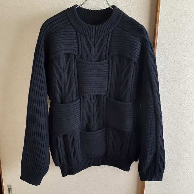 yoke 21aw ケーブルニット 1