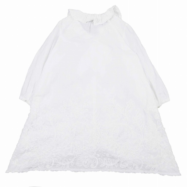 お待たせ! 新品、未使用 INGEBORG 袖段フリル カメリアリボンポク