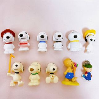 スヌーピー(SNOOPY)のスヌーピー ミニフィギュア キーホルダーセット(その他)