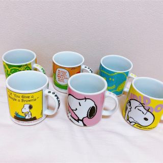 スヌーピー(SNOOPY)のスヌーピー ミニマグカップ(グラス/カップ)