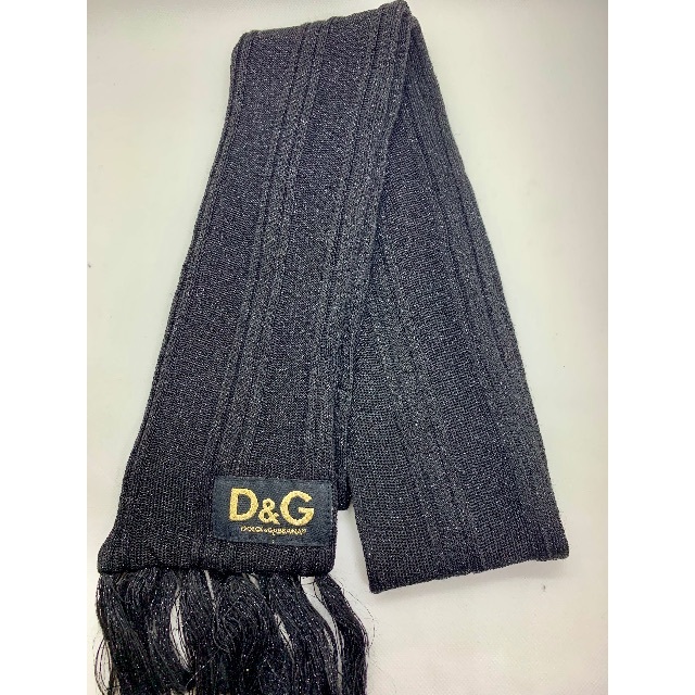 DOLCE&GABBANA(ドルチェアンドガッバーナ)の【D＆G】DOLCE&GABBANA マフラー★美品★ メンズのファッション小物(マフラー)の商品写真