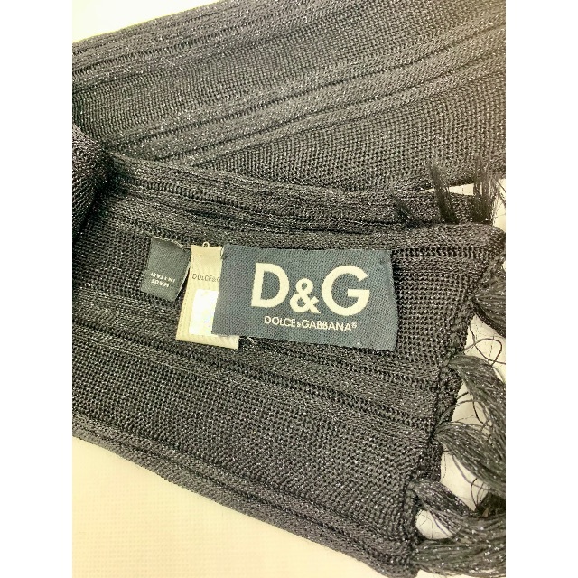 DOLCE&GABBANA(ドルチェアンドガッバーナ)の【D＆G】DOLCE&GABBANA マフラー★美品★ メンズのファッション小物(マフラー)の商品写真