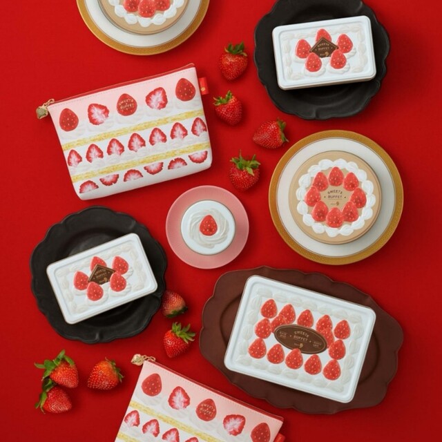 未開封 イオン 限定 メリーチョコレート スイーツビュッフェ 缶 チョコ