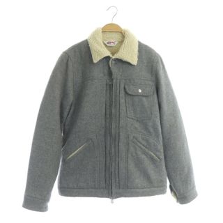 ラングラー(Wrangler)のラングラー ランチジャケット ランチコート 裏ボア ジップアップ ウール混 M(ブルゾン)