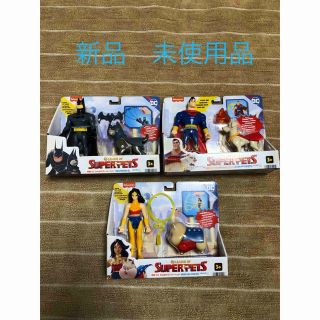 フィッシャープライス(Fisher-Price)の映画 DC がんばれ!スーパーペットフィギュア 3点セット(アメコミ)